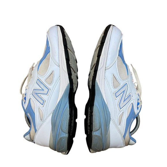 New Balance Blue and White Athletic Shoes - Picture 6 of 9